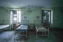 Eternal Love - In the dormitory of an abandoned childrens home in Italy Europe