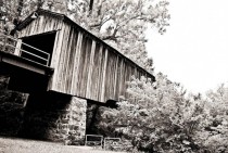 Euharlee Creek Covered Bridge built in  Euharlee GA 