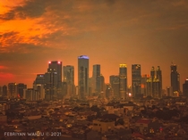 Evening in Jakarta
