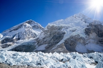 Everest Himalayas January  