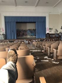 Exploring an abandoned Philadelphia High School - Video link - httpswwwyoutubecomwatchvpZoHexGvJaQ