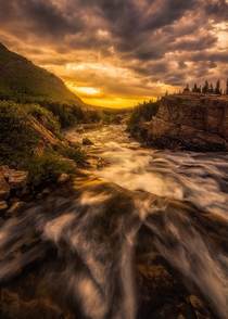 Eye of the beholder Does anyone else have a have a favorite Sunrise or Sunset from the past year Glacier National Park Montana USA OC  ig john_perhach_photo