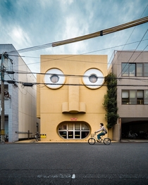 Face House in Kyoto Japan by Kazumasa Yamashita
