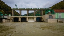 Fala hydroelectric power plant build in  Slovenia 