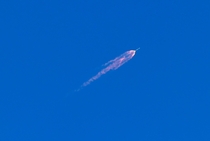 Falcon  Heavy Launch tonight - Shot from Melbourne Beach FL