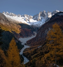 Fall colours of Graubnden Switzerland 