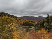 Fall foliage Appalachian Gap Vermont 