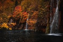 Fall in Plitvice Lakes Croatia 