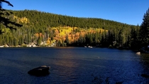 Fall in the Rockies - Bear Lake RMNP Colorado x