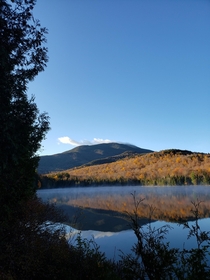 Fall reflections in the Adirondacks New York  X