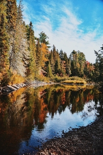 Fall season is upon us Alsgonquin Provincial Park 