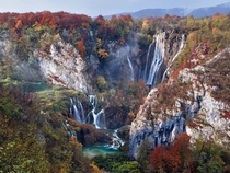 Falls in Croatias Plitvice Lakes National Park by Vedrana Tafra 