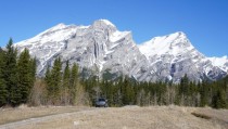 Fault Propagation Fold Mt Kidd Alberta Canada 