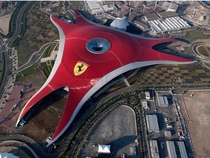 Ferrari World an amusement park in Abu Dhabi
