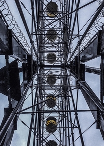 Ferris wheel in the ghost town of Pripyat