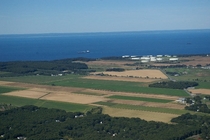 Fields of Long Island by Plane 
