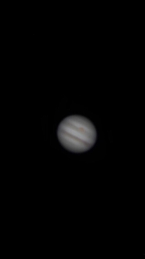 Finally caught The Great Red Spot on Jupiter Absolutely my best image yet