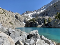 Finger Lake in the Eastern Sierras 