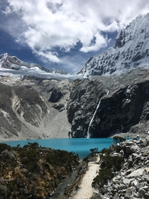 Finished the hike up Laguna  in Huaraz Peru and was not disappointed 