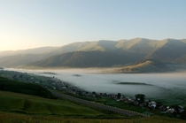 Fioletovo in the mist Armenia 