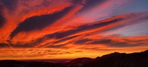 Fire Sky - Boulder Colorado 