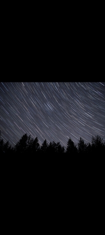 First attempt at star trails  images with Nikon D -mm af-s nikkor mm  sec exposure iso 