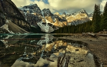 First Light at Moraine Lake by Jeff Clow 