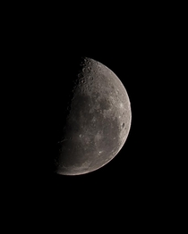 First post here First moon photo with my mm telephoto OC