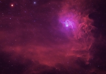 Flaming Star Nebula IC 