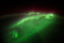 Flying Through an Aurora by astronaut Alexander Gerst 