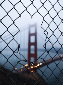 Foggy Morning at the Golden Gate Bridge 