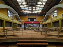 Food court in a abandoned mall in Managua Nicaragua