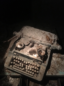Forest haven typewriter