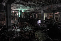 Forgotten warehouse of collectors vehicles Detroit MI 