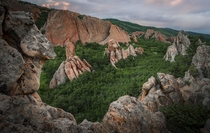 Formations at Roxborough State Park Colorado 