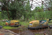 Former Amusement Park in Chernobyl Ukraine