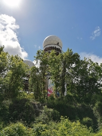 Former US Listening Station on top of Teufelsberg Berlin now an event place and street art gallery