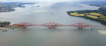 Forth Bridge in Scotland was completed in  It continues to be the worlds second-longest single cantilever span with a span of  feet  m