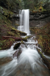 Found an unknown waterfall last week - Washington State 
