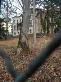 Found this mansion in the suburbs of Vienna Not sure if its reallyabandoned but it does look like it