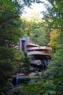 Frank Lloyd Wrights Fallingwater as seen on September    Album in comments