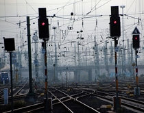 Frankfurt central station tracks 