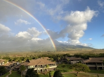 Fresh rainbow Lahaina Hawaii 