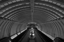 Friendship Heights Metro Station in Washington DC 
