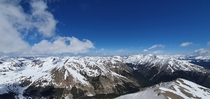 From the top of Mt Elbert Colorado  ft  x