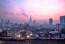 Frosty pink LDN the UK