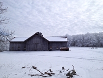 Frozen Barn - Mountain Lake Pembroke VA 