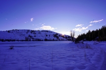 Frozen Lake Winthrop WA