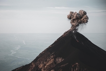 Fuego Volcano Erupting in Guatemala 