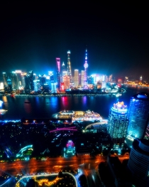 Futuristic Shanghai China